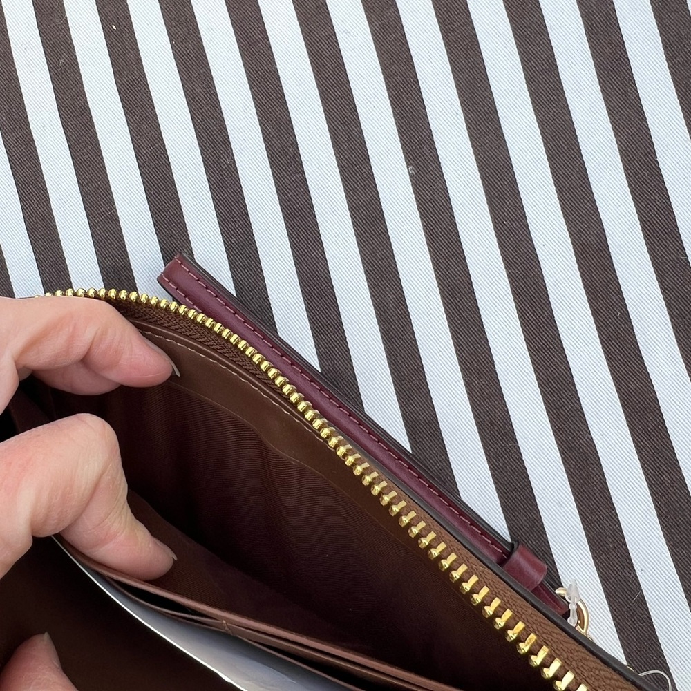 Coach Long Zip Around Wallet in Wildflower Print - Picture 15 of 15